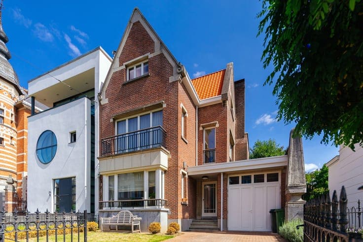 Modern design in a stately home on Cogels-Osylei