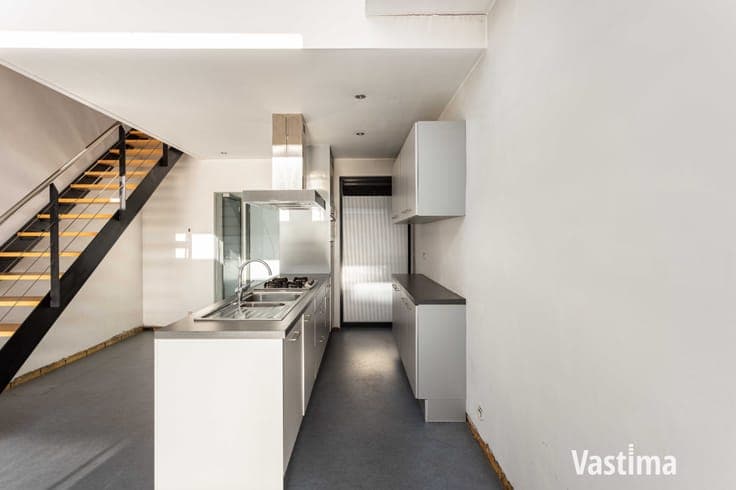 Recente stadswoning met tuin en 2 slaapkamers