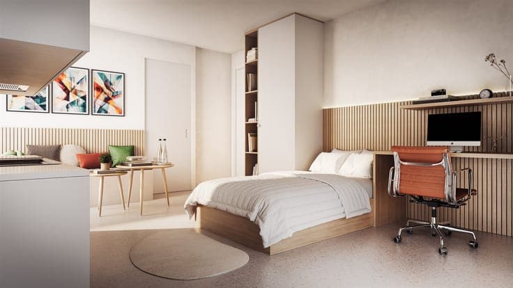 93 High-end student rooms in an exceptionally green environm