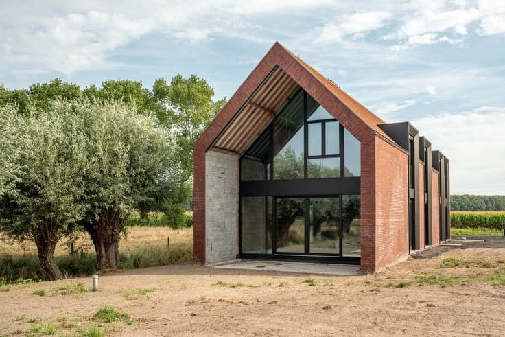 Idyllically located new-build house in Moerkerke (Damme)