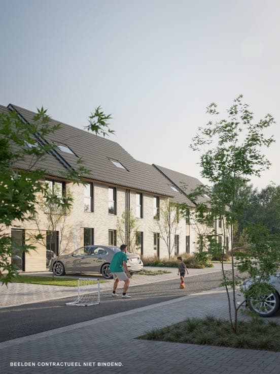 Hedendaagse en lichtrijke nieuwbouwwoning te koop in een ...