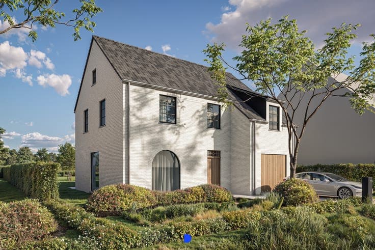 Charmante nieuwbouwvilla in landelijke omgeving.