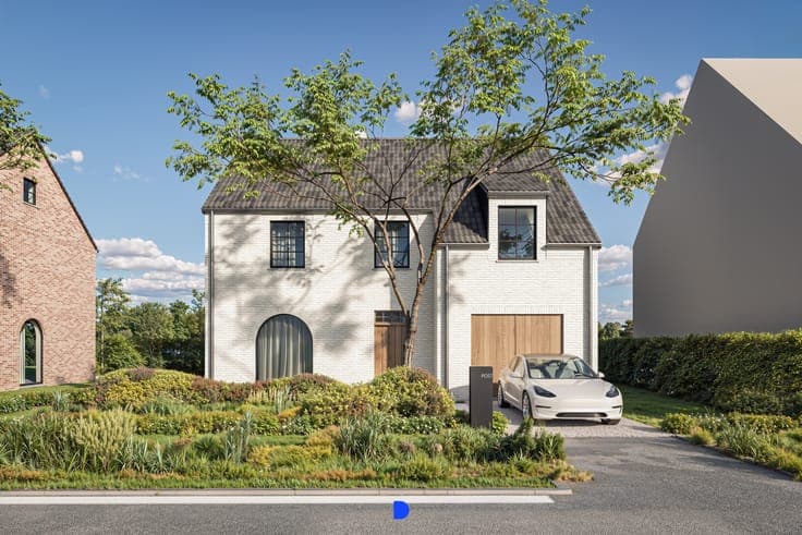 Charmante nieuwbouwvilla in landelijke omgeving.