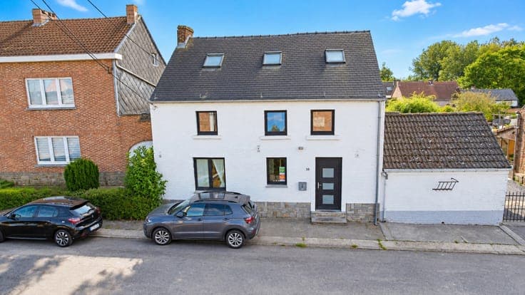 Agréable maison villageoise en bon état et peu énergivore