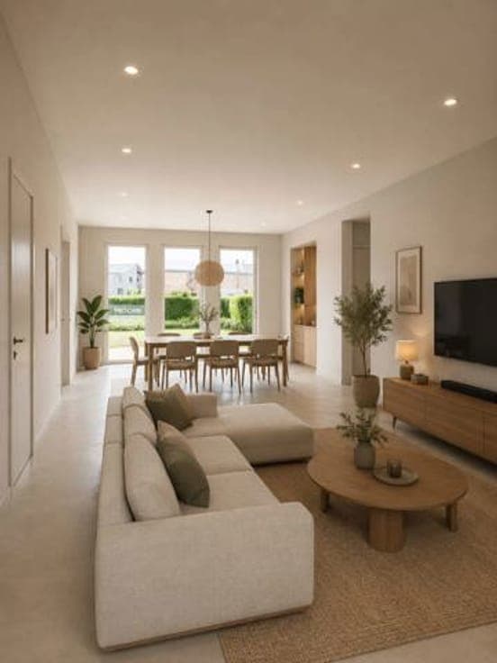 Detached new-build home with custom finishes
