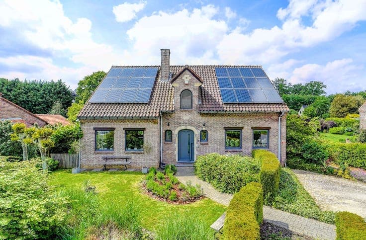 Energy-efficient home with large garden