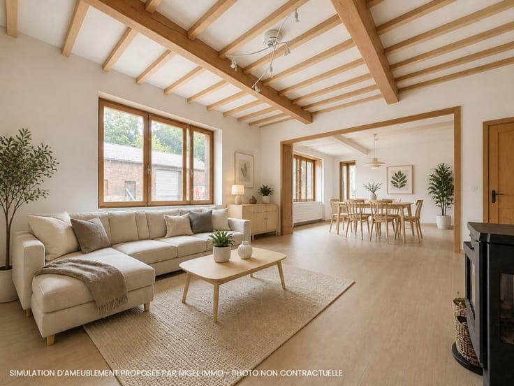 Manhay : 412m² de charme, 5chs, opportunité rarissime ✨