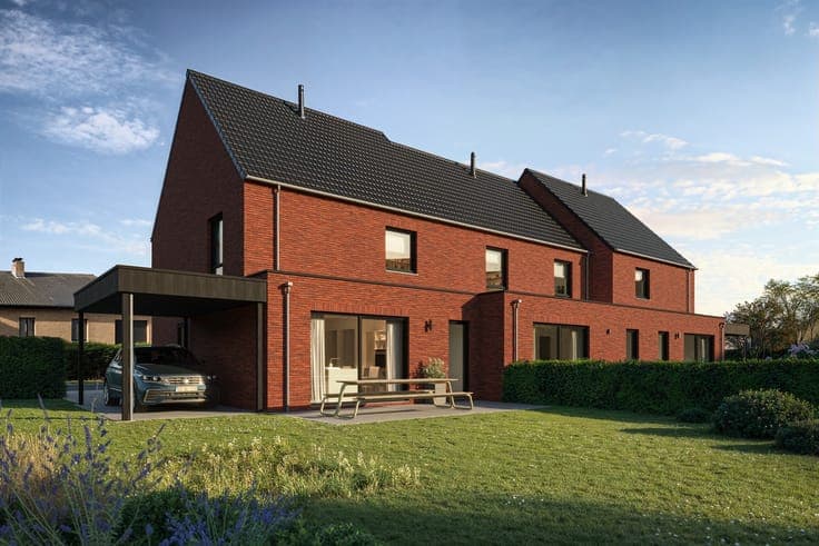 Spacious and energy-efficient new-build houses in Kalken