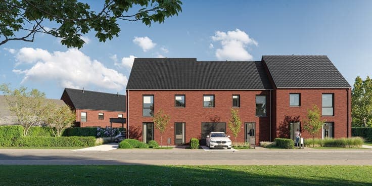 Spacious and energy-efficient new-build houses in Kalken