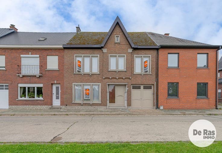 HERZELE- Gezinswoning met 4 slaapkamers en zuidgerichte tuin