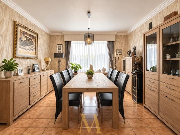 Ruime open bebouwing met 4 slaapkamers en zonnige tuin in...