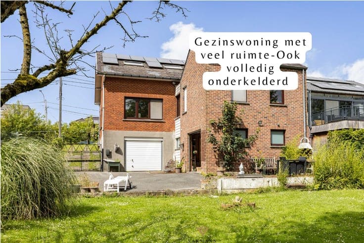 Instapklare gezinswoning met prachtige zuidgerichte tuin