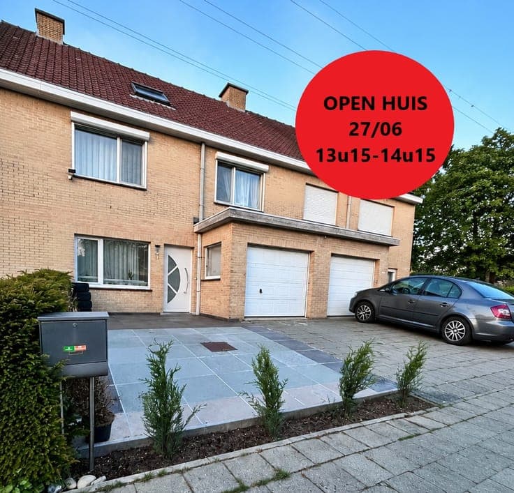 OPEN HUIS ZATERDAG 27/06 van 13.15u tot 14.15u. Instapkla...