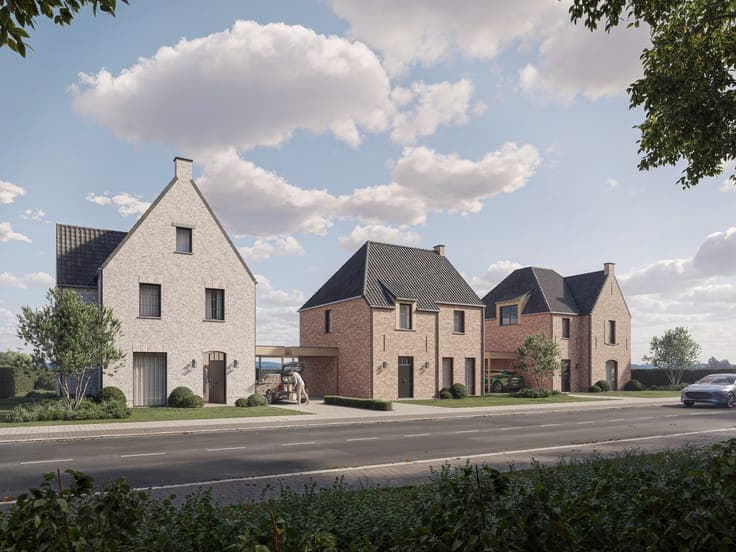 PROJECT TRES VILLAE - GORSEM-DORP - DRIE UITZONDERLIJKE O...