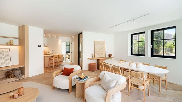 Modern corner house with character in Old Knokke