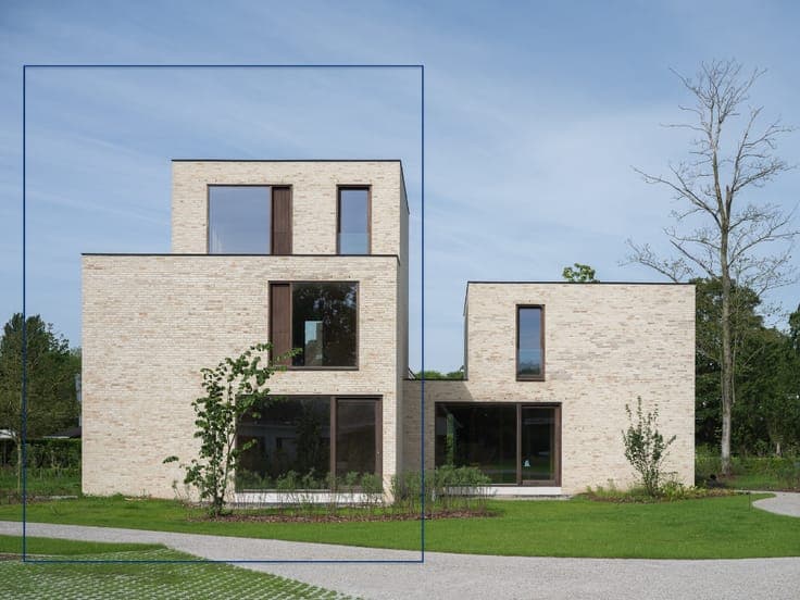 Architecturale woning met o.m 3 slaapkamers en 2 badkamer...