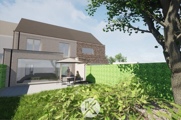 Moderne casco nieuwbouwwoning