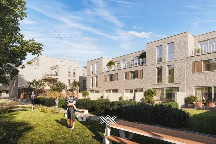 Nieuwbouwproject Rhodon in de groene rand van Gent