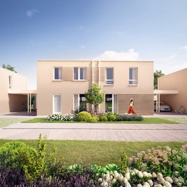 Residential project BegijnHof in the village of Astene.