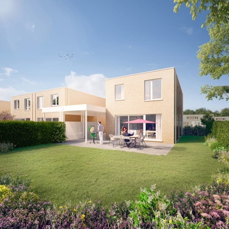 Residential project BegijnHof in the village of Astene.