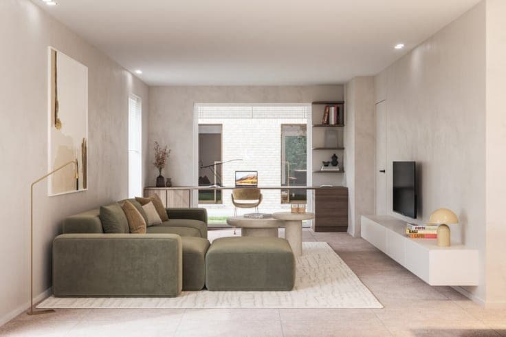 Energiezuinige halfopen woning met 3 slpks