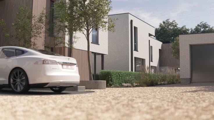 New-build 2-façade house, 4 bedrooms, 184 m², plot 235 m²