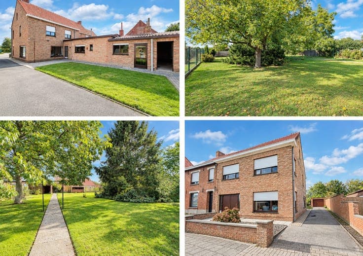 Heel ruime woning + zonnige tuin (1028m²) + landelijk ver...