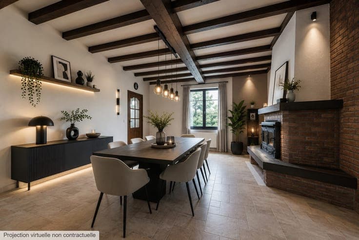 Spacieuse villa avec 5 chambres, véranda, garages et atelier