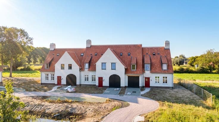 Kwaliteitsvol woonproject met zes landelijke woningen in ...