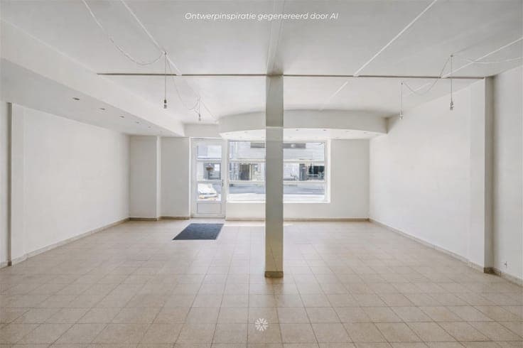 Commercial house with residence in downtown Destelbergen