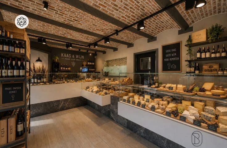 Takeover of fish shop with residence in central Berchem