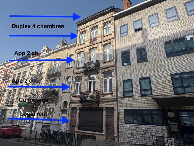 Apartment Building near Square Ambiorix – Close to Schuman