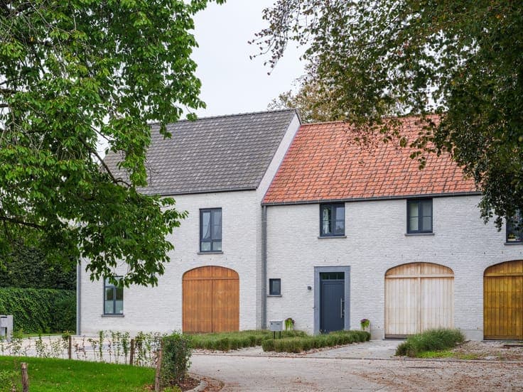 Moderne gezinswoning met 3 slaapkamers en zicht op groen ...