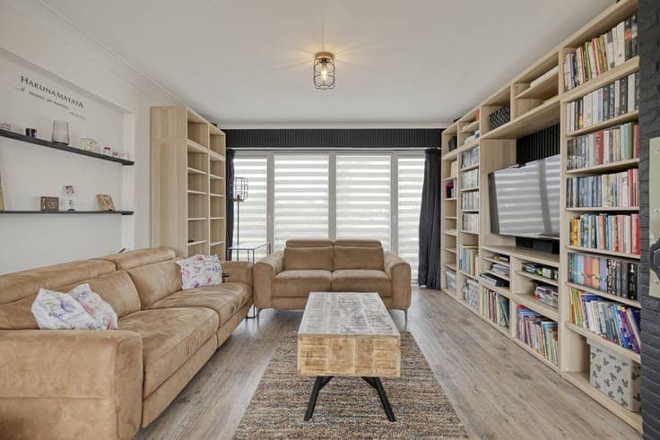 Ready to move in first floor apartment for sale in Oudenaard