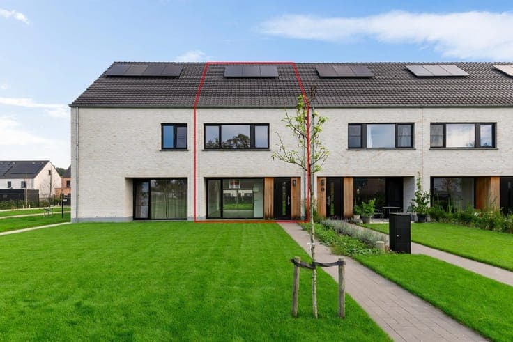 Zittaart residential estate in Meerhout, BEN homes Phase 3