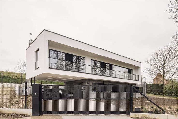 Unique modern villa in an equally unique location