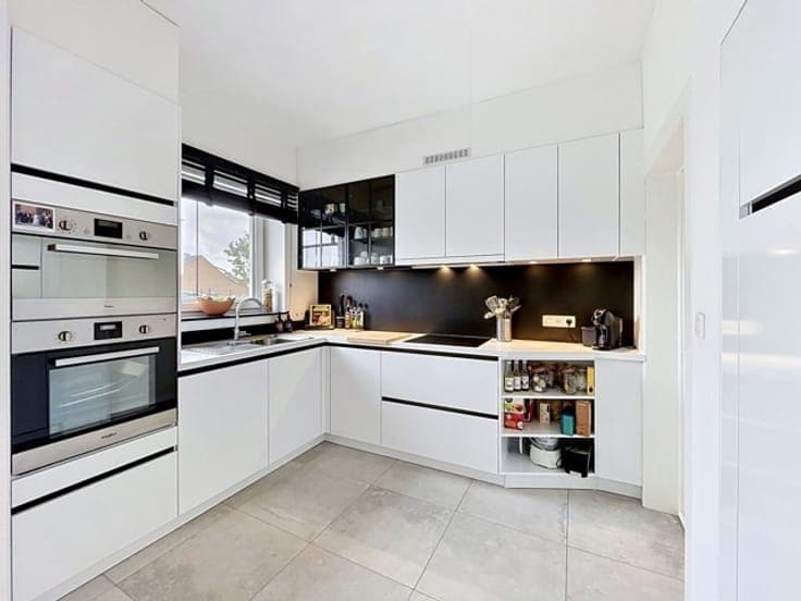 An energy-efficient and immaculately maintained house with a