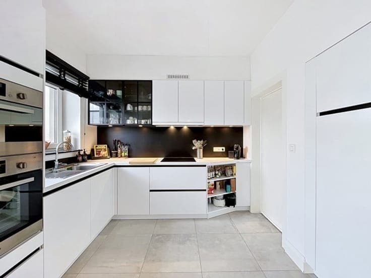 An energy-efficient and immaculately maintained house with a
