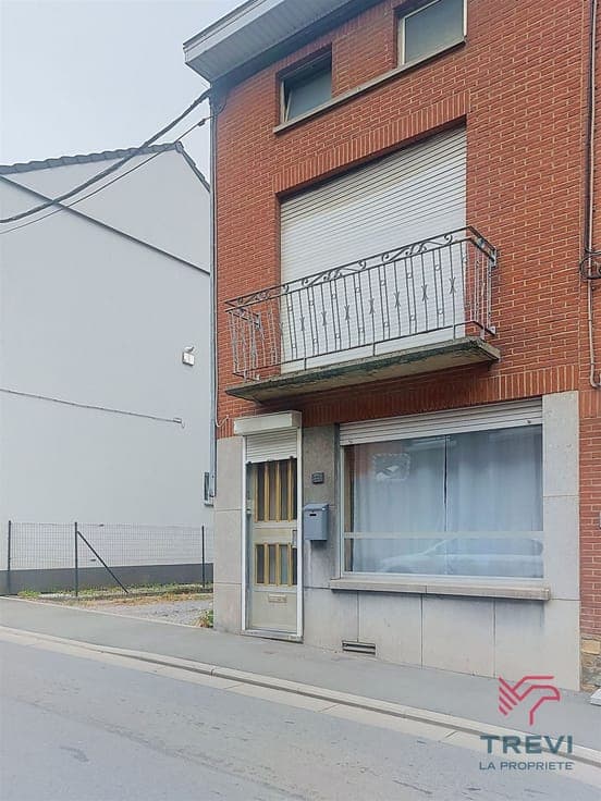 Maison 3 façades, avec cour et garage, vendue en viager occu