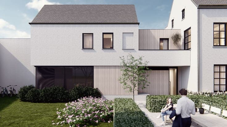 Exclusief wonen achter historische muren in hartje Sint-Trui
