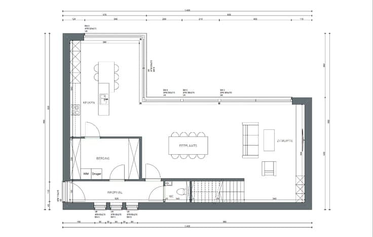 Nieuw te bouwen villa en bouwgrond in Houthulst