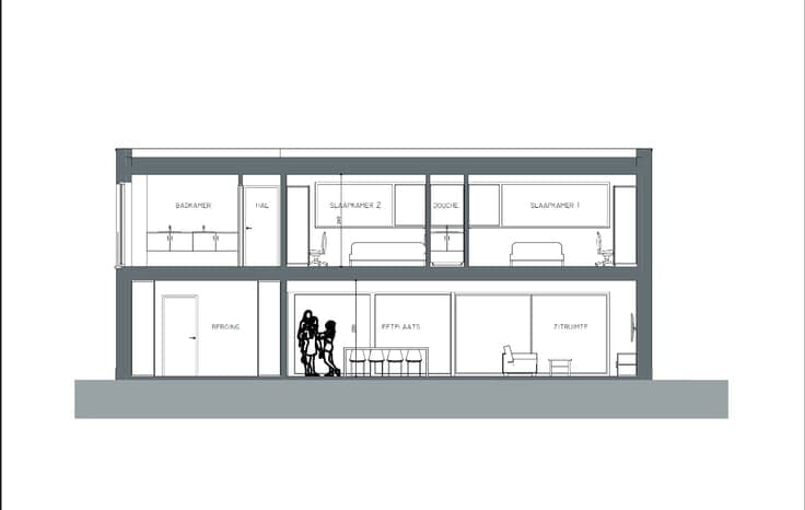 Nieuw te bouwen villa en bouwgrond in Houthulst