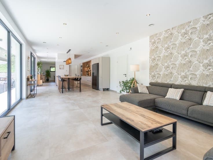 A single-storey, 4-bedroom house in Vielsalm