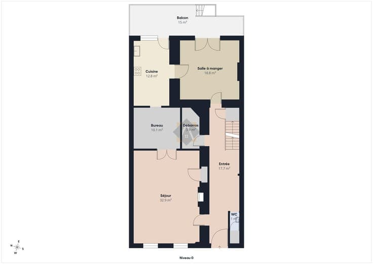 Maison 5 chambres avec jardin