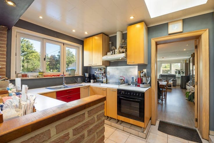 Woning met westgerichte tuin