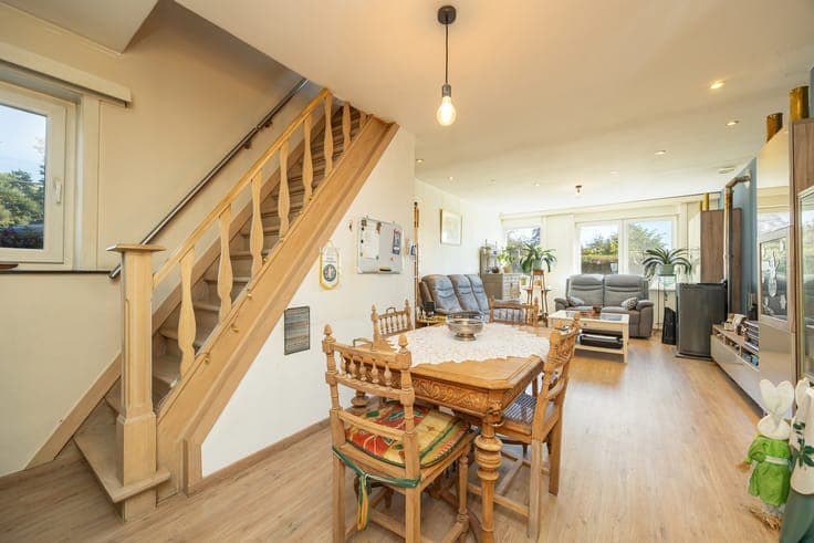Woning met westgerichte tuin