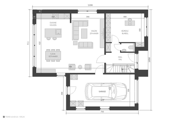 House in Aiseau-Presles