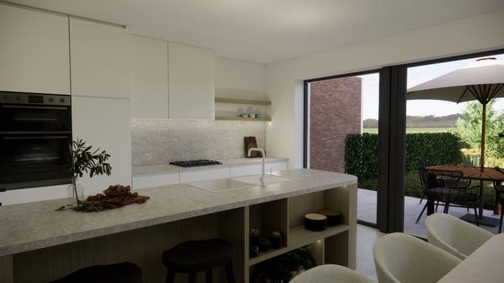 Landelijke nieuwbouwwoningen in Smeskeshof – Waregem