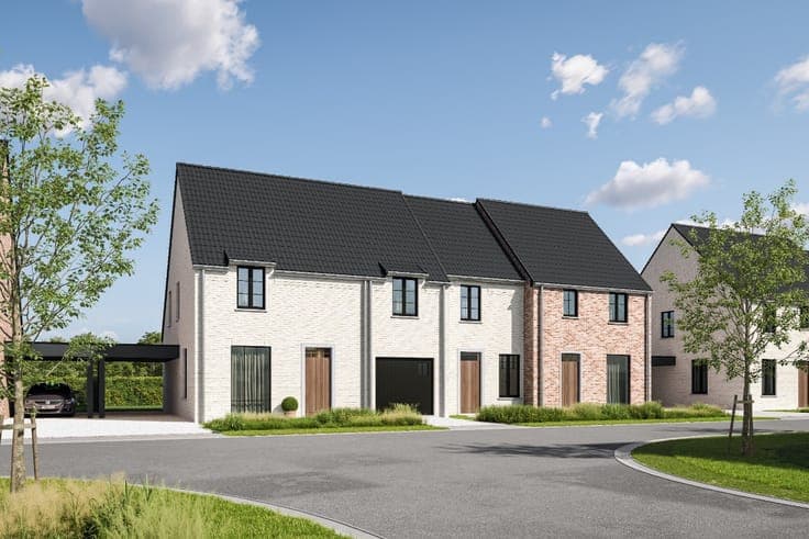 Landelijke nieuwbouwwoningen in Smeskeshof – Waregem