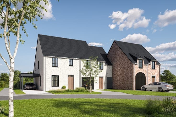 Landelijke nieuwbouwwoningen in Smeskeshof – Waregem